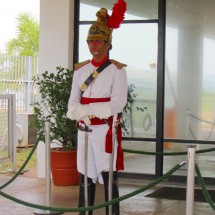 Guard at the Palacio da Alvorada